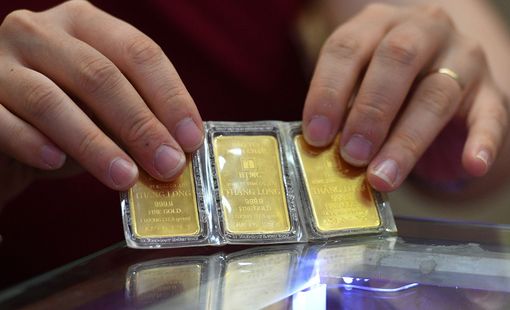 Giá vàng SJC giảm nhẹ phiên đầu tuần