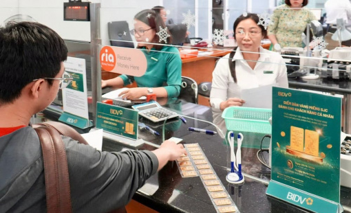 Một nhà băng vừa quyết định mở rộng thêm 6 điểm bán vàng SJC