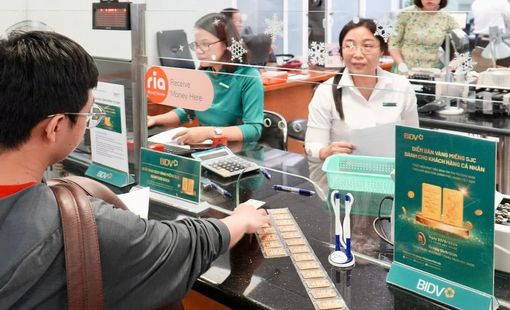 Một nhà băng vừa quyết định mở rộng thêm 6 điểm bán vàng SJC