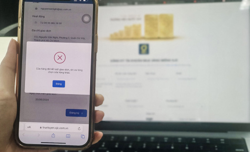 Dân khó mua vàng miếng online, Ngân hàng Nhà nước nói gì?