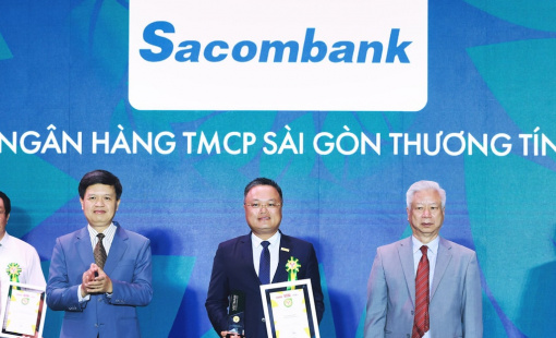 Sacombank là thương hiệu mạnh Việt Nam 13 năm liên tiếp