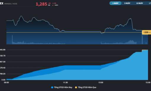 Có các mã Ngân hàng lập kỷ lục giá trong phiên, thị trường vẫn chưa hết ảm đạm