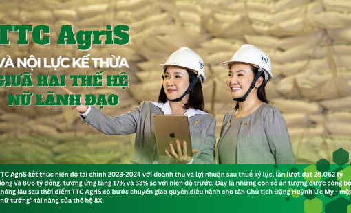 TTC AgriS và nội lực kế thừa giữa hai thế hệ nữ lãnh đạo