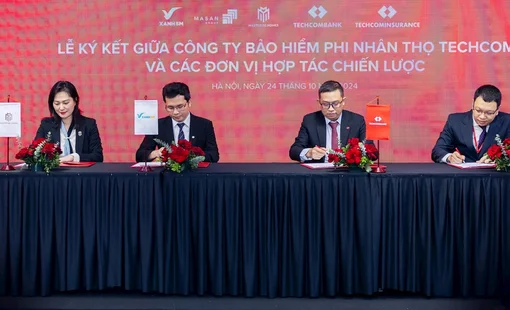 Techcombank mở rộng hệ sinh thái tài chính thông qua góp vốn thành lập Công ty Bảo hiểm Phi nhân thọ Techcom