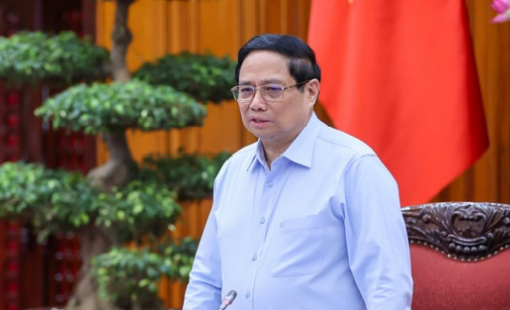 Thủ tướng Phạm Minh Chính chủ trì cuộc họp về dự án đường sắt tốc độ cao trục Bắc-Nam