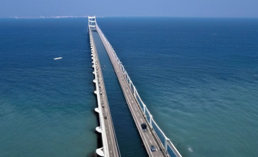 Siêu cảng 55.000 tỷ đồng của Việt Nam sẽ sở hữu cầu vượt biển dài gần 18km, gấp 3 lần cầu vượt biển dài nhất Đông Nam Á