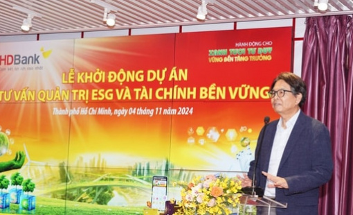HDBank khởi động dự án “Tư vấn quản trị ESG và Tài chính bền vững” cùng PwC