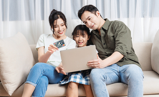 Chi tiêu thông minh cho gia đình, lựa chọn thẻ tín dụng MSB Mastercard Family