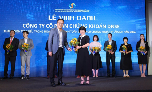 DNSE được vinh danh thành viên tiêu biểu về giao dịch chứng khoán phái sinh