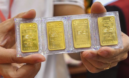 Giá vàng SJC "bốc hơi" hơn 2 triệu đồng mỗi lượng
