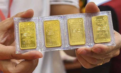 Giá vàng SJC "bốc hơi" hơn 2 triệu đồng mỗi lượng
