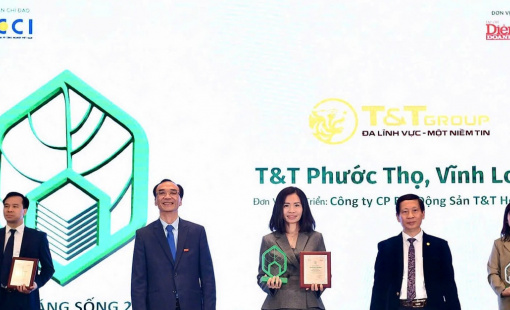 Dự án Khu dân cư Phước Thọ của T&T Group được vinh danh Dự án đáng sống 2024