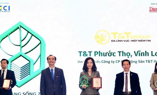 Dự án Khu dân cư Phước Thọ của T&T Group được vinh danh Dự án đáng sống 2024