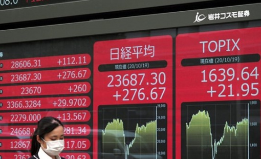 Chứng khoán châu Á phản ứng trái chiều trước nguy cơ căng thẳng thương mại