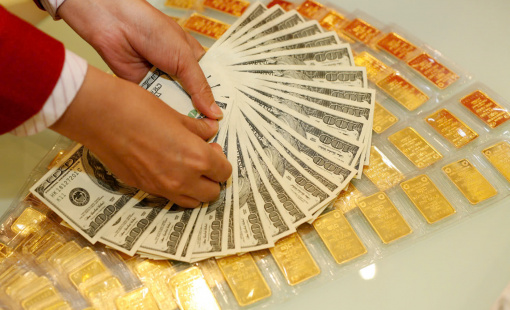 Tỷ giá và giá vàng cùng "lặng sóng"