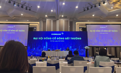 Eximbank tổ chức Đại hội đồng cổ đông bất thường, thông qua việc chuyển trụ sở ra Hà Nội