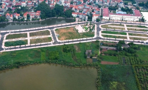 Đấu giá đất tại huyện Hoài Đức “giảm nhiệt”, giá chốt lô đầu vẫn trên 100 triệu đồng/m2