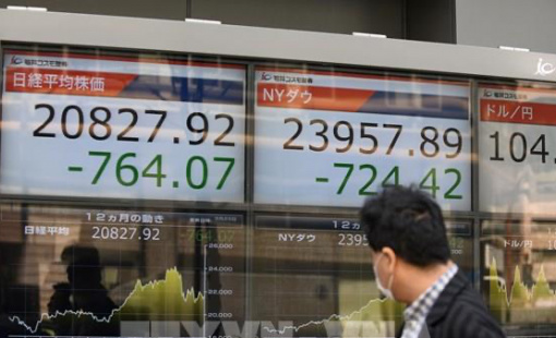 Các thị trường chứng khoán châu Á mất đà trong phiên chiều 8/11