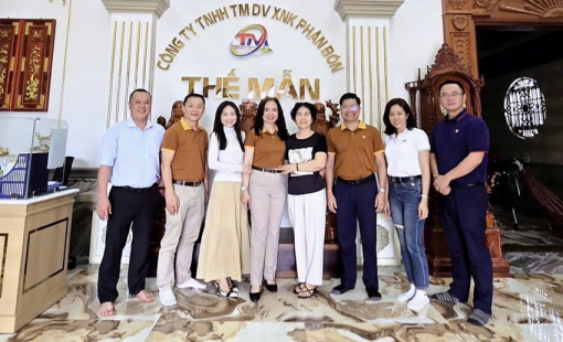 PVCFC hỗ trợ nhà phân phối đưa hàng chất lượng đến tay người nông dân