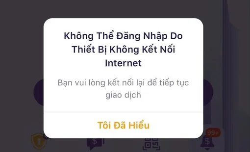 TPBank đang khắc phục sự cố hệ thống