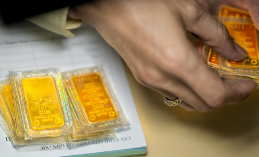 Giá vàng SJC vẫn giữ đà tăng