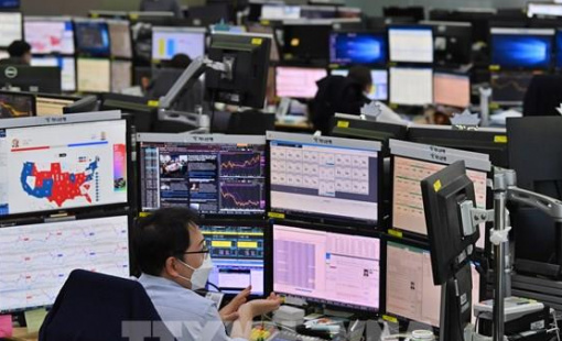 Đà giảm điểm chi phối các TTCK châu Á trước thềm cuộc họp của Fed