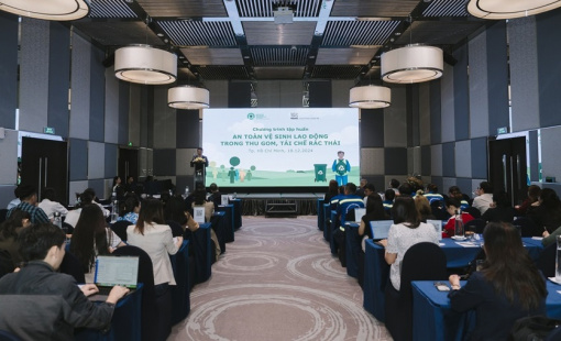 Thúc đẩy thực hành an toàn vệ sinh lao động trong quản lý rác thải