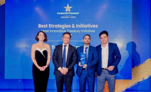 Techcombank lập “hat-trick” giải thưởng quốc tế với giải pháp quản trị nguồn vốn C-Cash