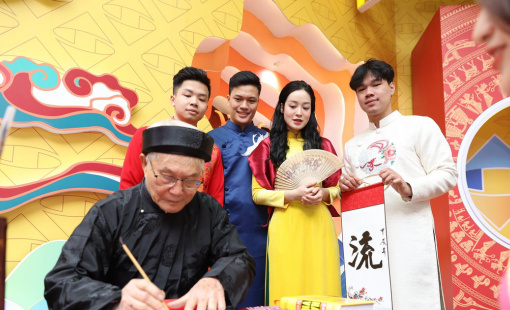 Giữ nét văn hóa xin chữ đầu xuân