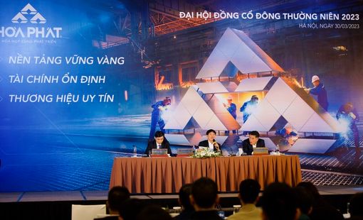 Hòa Phát (HPG) chốt ngày họp đại hội đồng cổ đông thường niên 2024