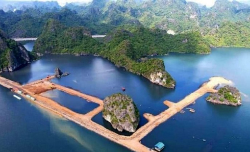 Đề xuất phương án cấp chứng nhận sử dụng đất cho dự án lấn biển