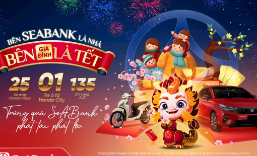 Kỷ niệm thành lập 30 năm, SeABank dành hơn 2 tỷ đồng tri ân khách hàng