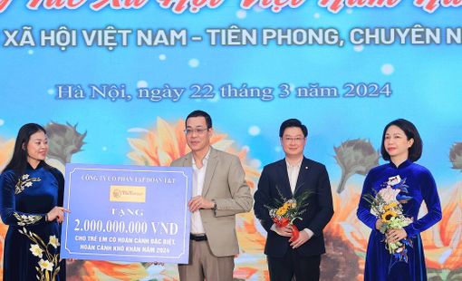 T&T Group tiếp tục ủng hộ 2 tỷ đồng hỗ trợ trẻ em nghèo
