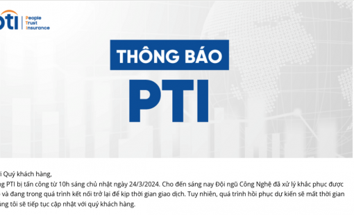 Hệ thống công ty bảo hiểm PTI bị tấn công