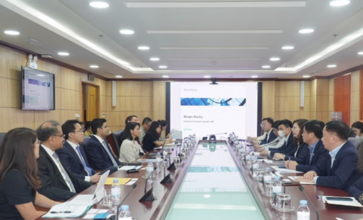 UBCKNN làm việc với FTSE Russell và Morgan Stanley về việc nâng hạng thị trường chứng khoán Việt Nam