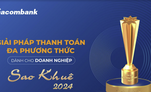 4 năm liền Sacombank vinh dự nhận giải thưởng Sao Khuê