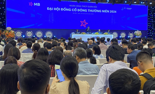 ĐHĐCĐ MB: Quý I lợi nhuận đạt gần 5.800 tỷ đồng, dư nợ của Novaland và Trung Nam không đáng ngại