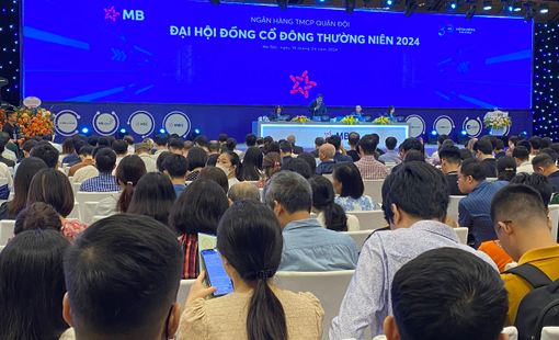 ĐHĐCĐ MB: Quý I lợi nhuận đạt gần 5.800 tỷ đồng, dư nợ của Novaland và Trung Nam không đáng ngại