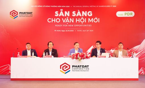 Chủ tịch Phát Đạt: Sẽ đưa ra thị trường 4 - 6 dự án trong quý II, III/2024 với tổng giá trị 30.000 đến 40.000 tỷ đồng