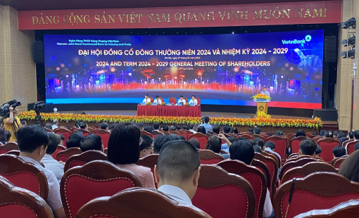 ĐHĐCĐ VietinBank: Muốn dùng toàn bộ lợi nhuận 2023 để chia cổ tức