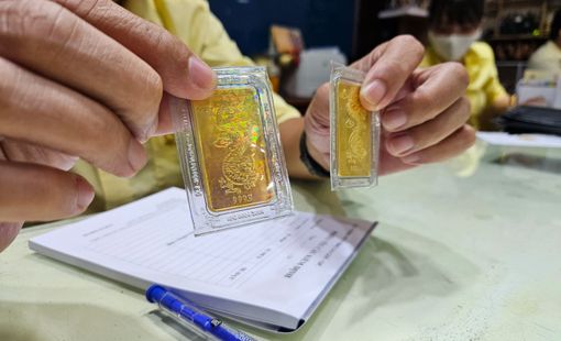 Giá vàng không ngừng tăng