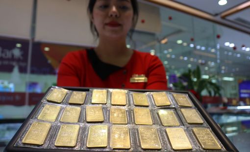 Vàng trong nước tăng giá mạnh sau phiên đấu thầu thành công
