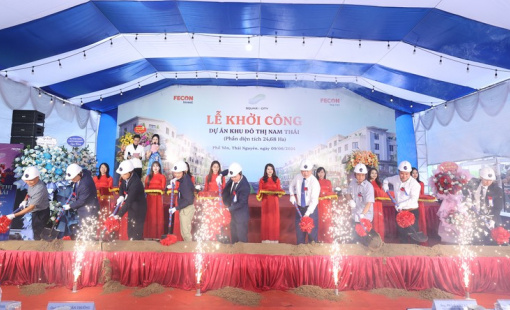 FECON Invest khởi công dự án khu đô thị 2.250 tỷ đồng tại Thái Nguyên