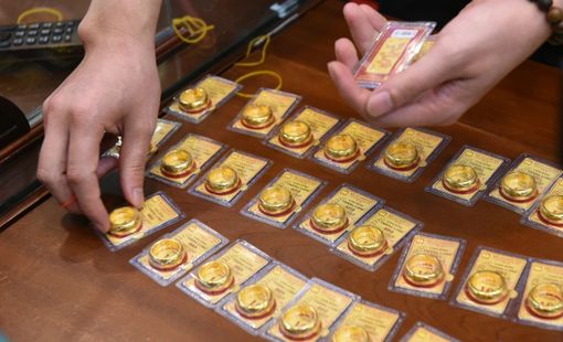 Giá vàng nhẫn tăng cao, "vượt mặt" vàng miếng