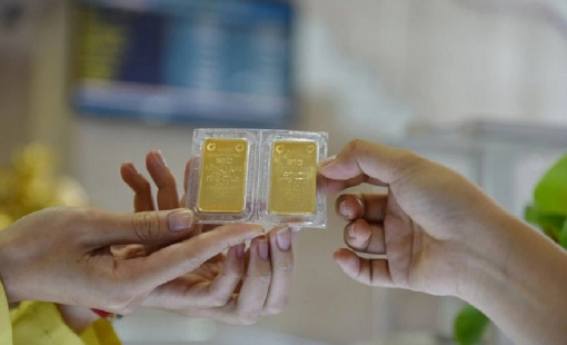 Chênh lệch giá vàng SJC và thế giới chỉ còn chưa tới 1 triệu đồng/lượng