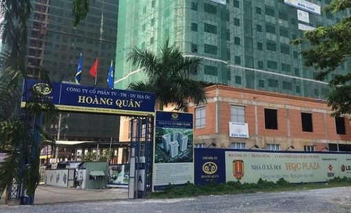 Chủ tịch Hội đồng quản trị bị tạm hoãn xuất cảnh, Địa ốc Hoàng Quân "hẹn" nộp thuế trước 25/7