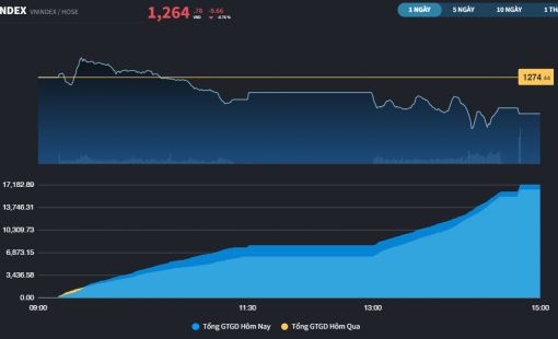 Có Ngân hàng, thị trường vẫn giảm tuần thứ 2 liên tiếp
