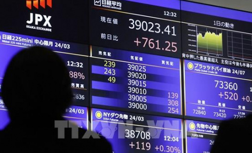 Chứng khoán châu Á kỳ vọng vào đợt hạ lãi suất mới của các ngân hàng trung ương