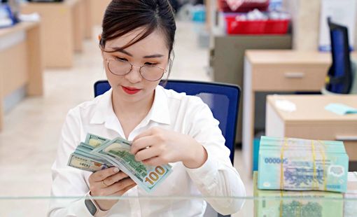 Tỷ giá USD/VND tiếp tục giảm mạnh trên thị trường tự do