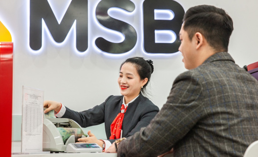 6 tháng, MSB đạt lợi nhuận trước thuế 3.690 tỷ đồng